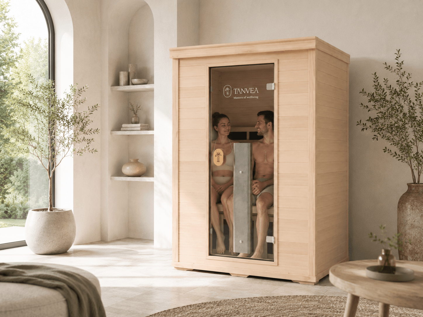 Infrasauna Tanvea Crown Nice 2 — denní scéna