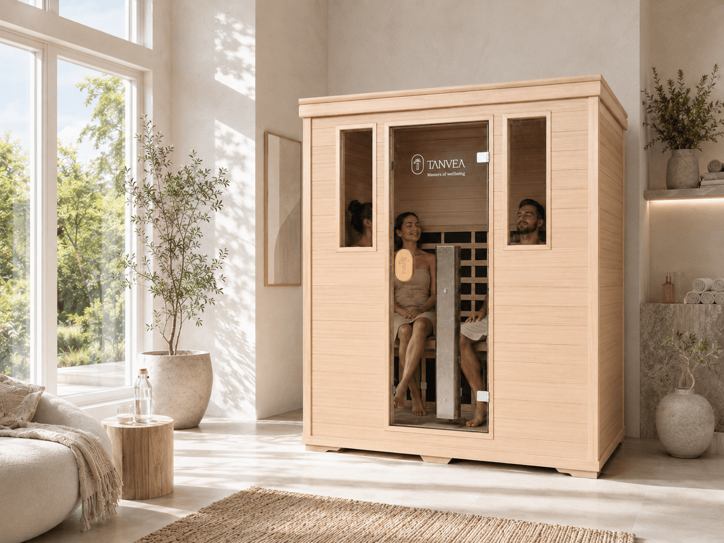Infrasauna Tanvea Crown Nice 4 — denní scéna