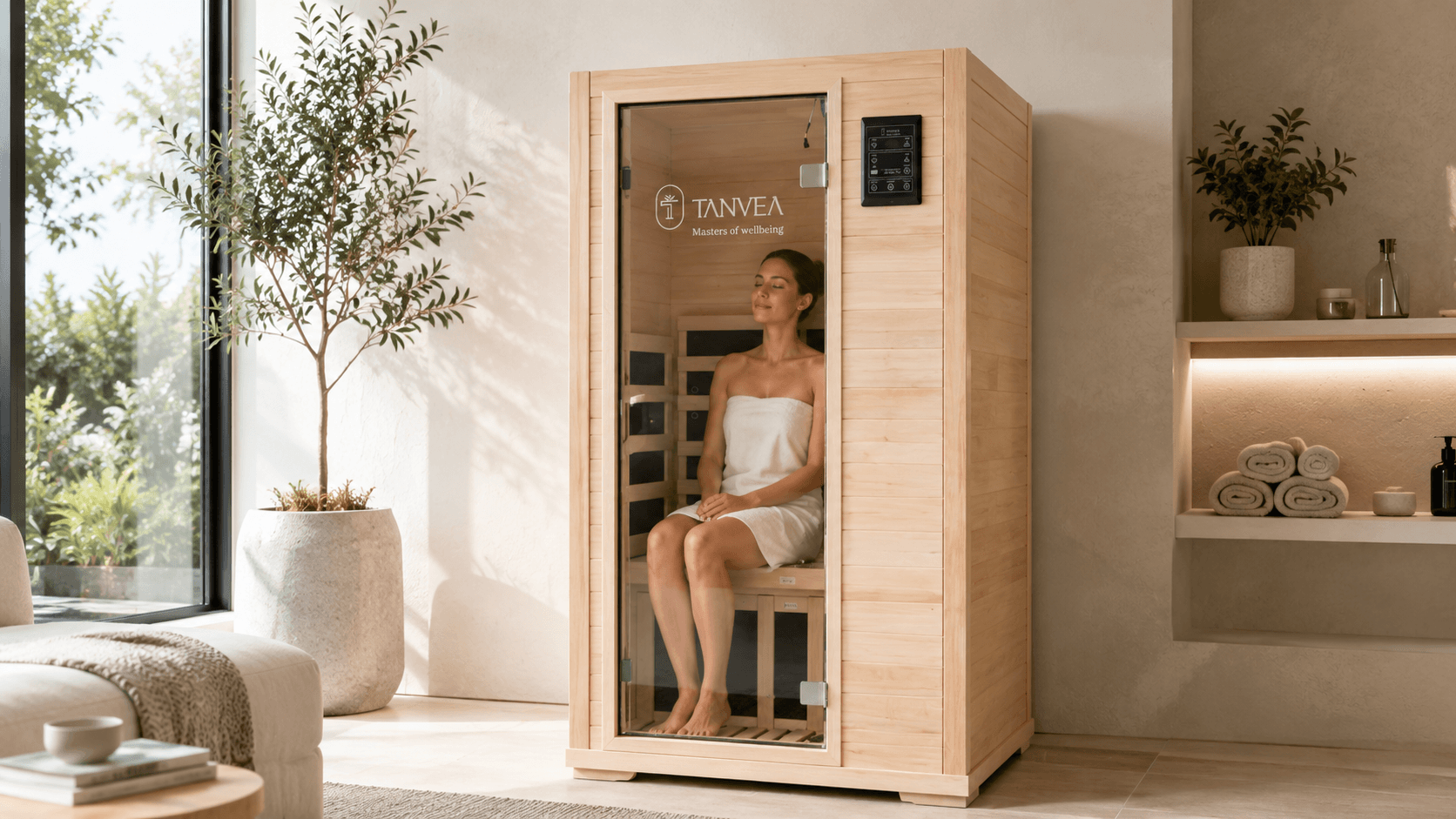 Infrasauna Tanvea Imperial Nice 1 — denní scéna