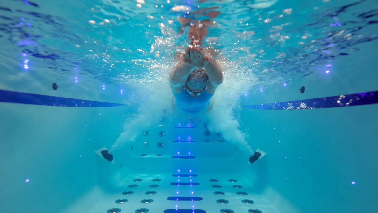 Swim spa Marquis v expozici Welldo
